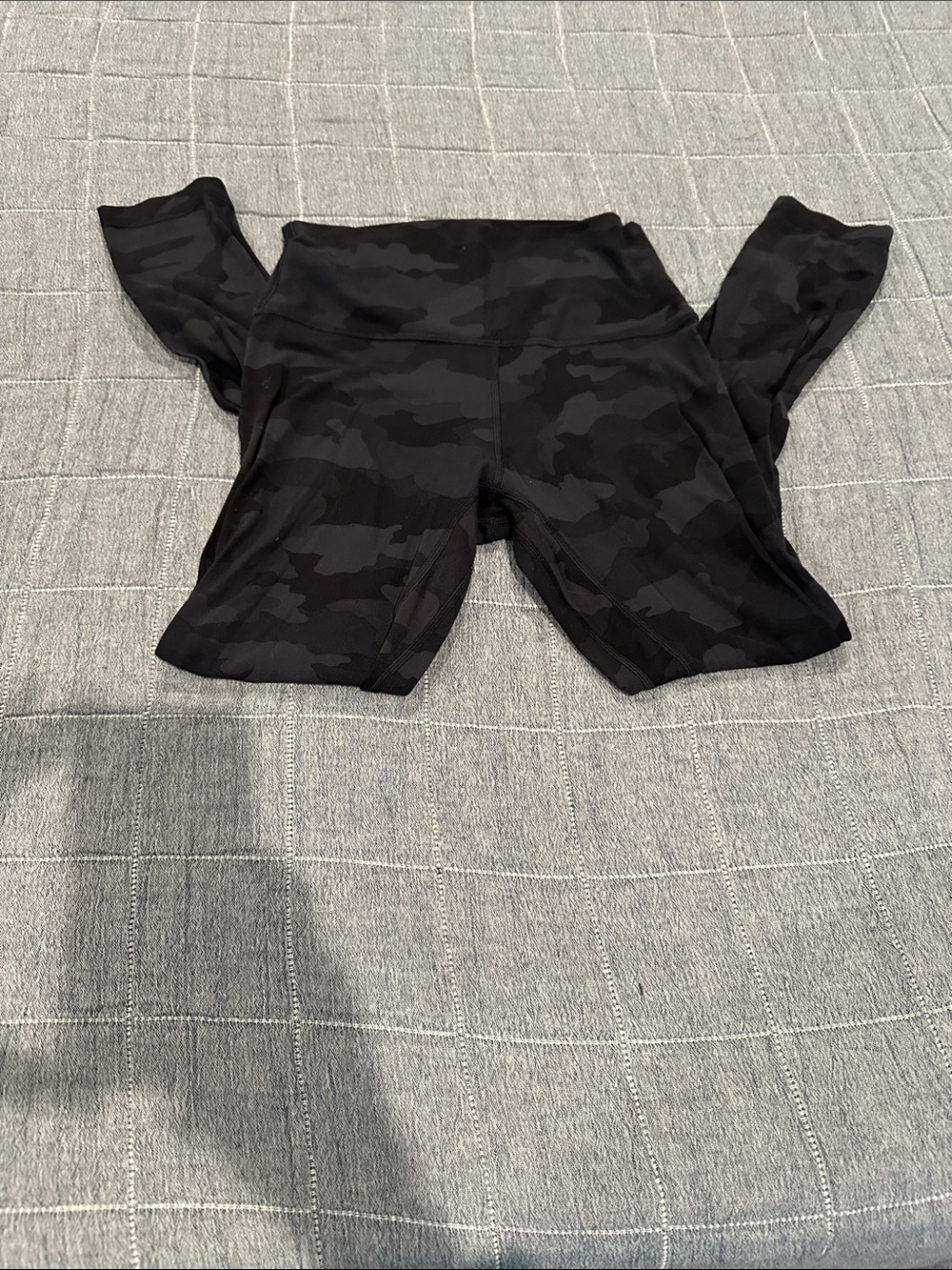 Black Camo High-Waist Align leggings from Lululemon